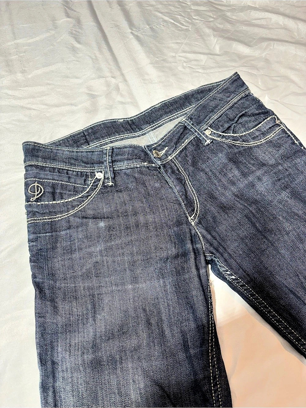 Levi's Lady Style Rare Embroidered Western Bootcut Jeans PCL001 Made in India